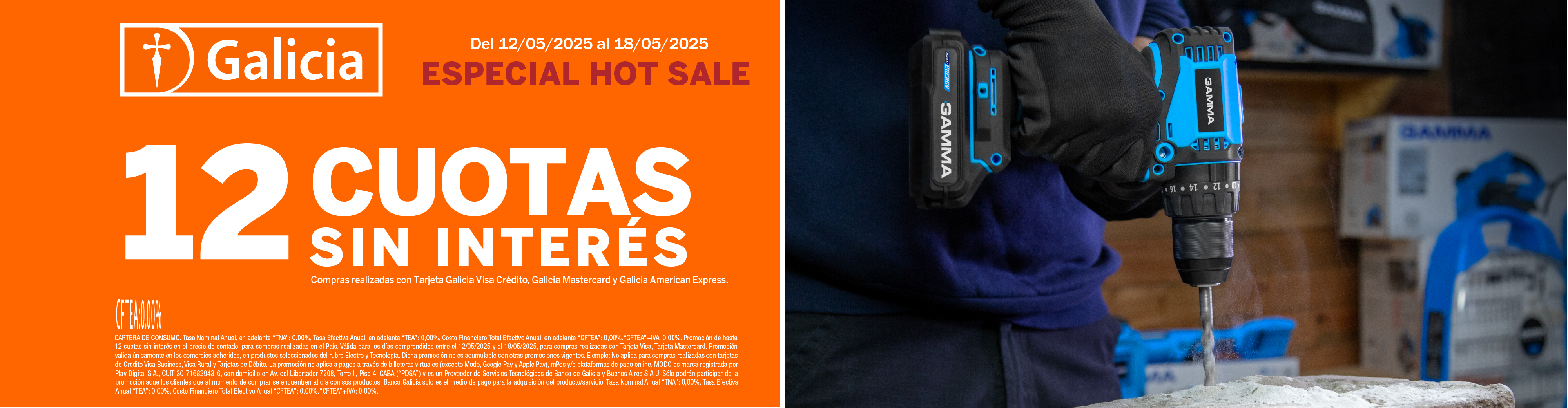 PROMO GALICIA HOTSALE - 12 CSI del 12 al 18/05/25